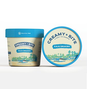 Kaju Draksh Ice Cream Tub
